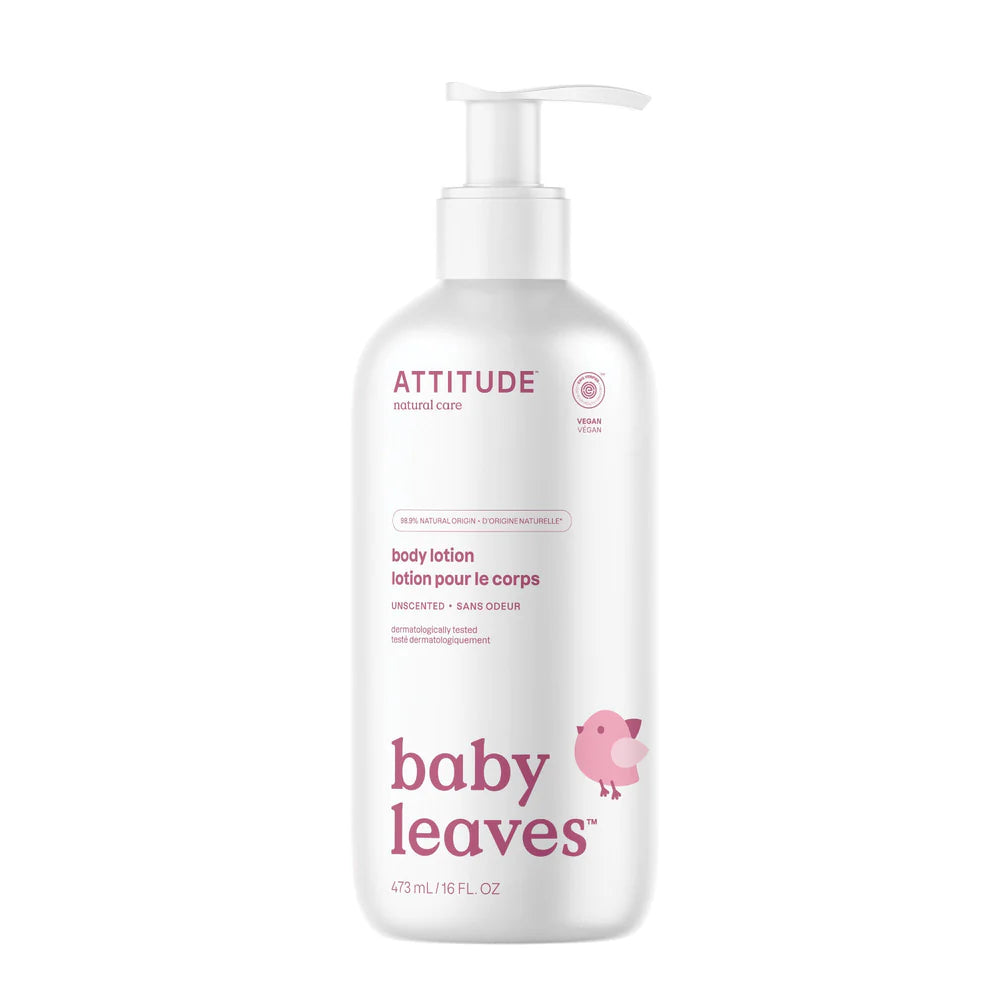 ATTITUDE Baby Body Lotion, Canadian-made baby care on Essentara Market