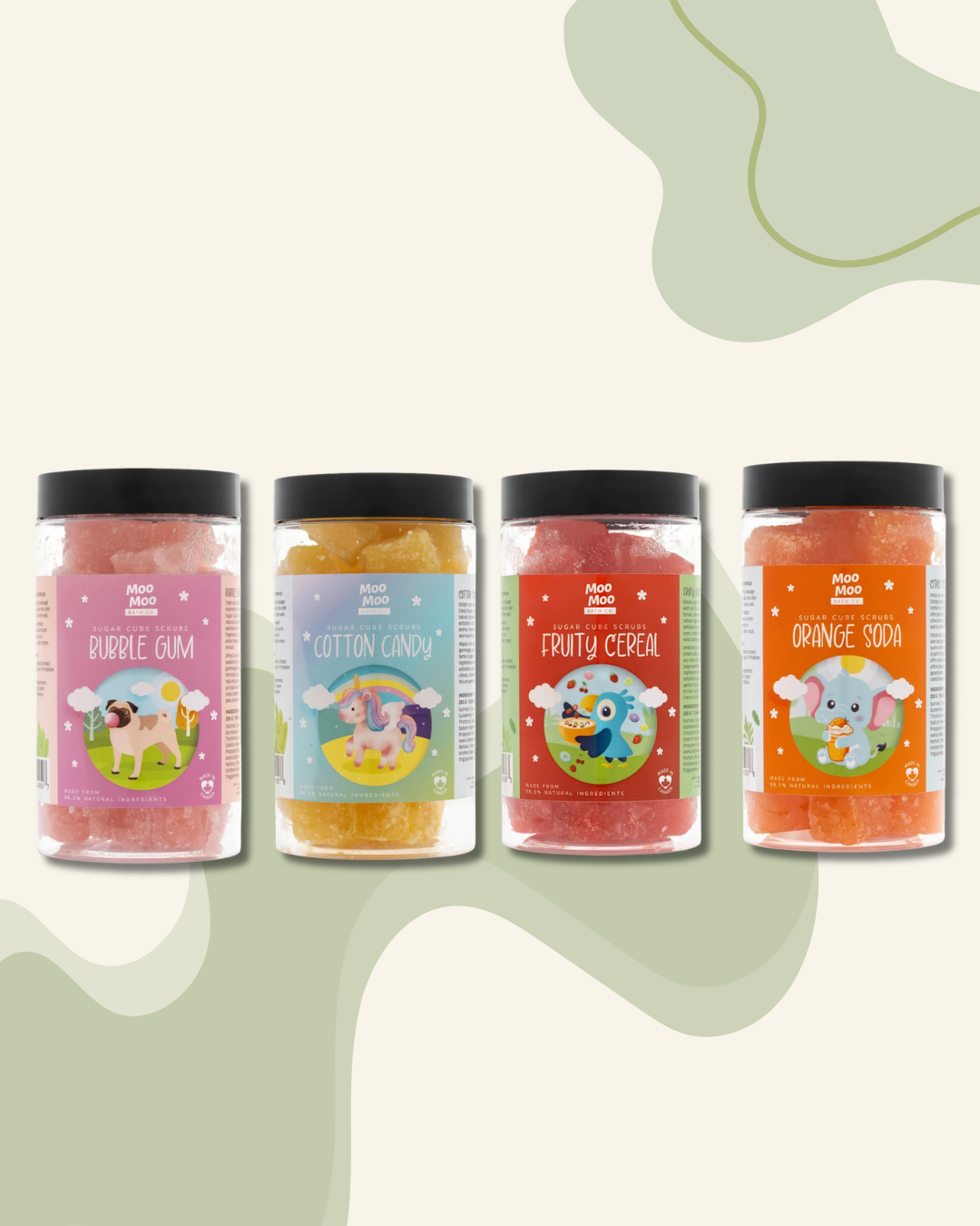 Kids Sugar Cube Scrubs