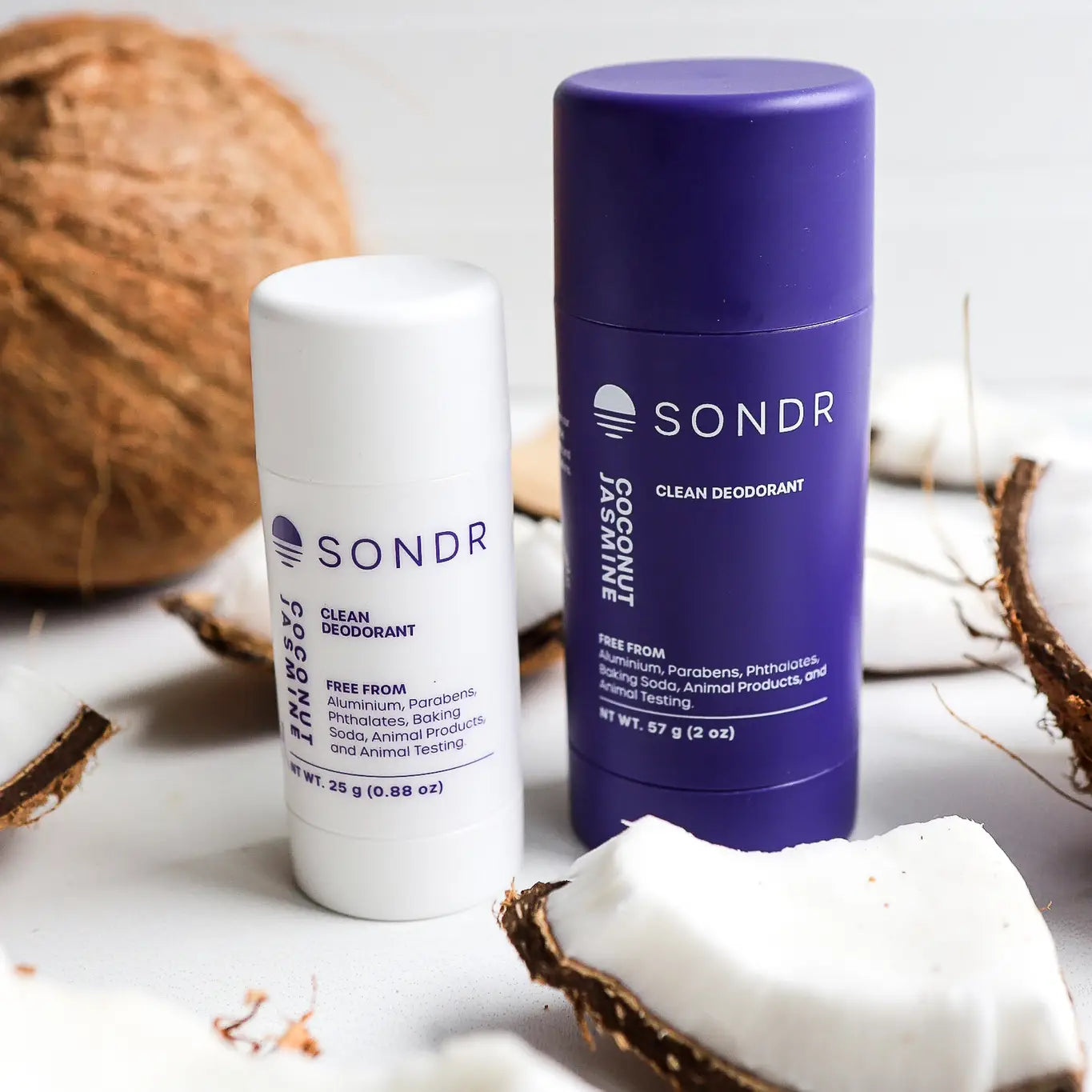 SONDR Coconut Jasmine Natural Deodorant