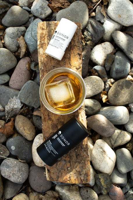 SONDR Cedarwood Whiskey Natural Deodorant