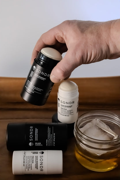 SONDR Cedarwood Whiskey Natural Deodorant