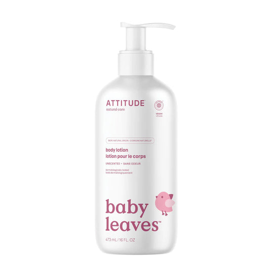 ATTITUDE Baby Body Lotion, Canadian-made baby care on Essentara Market